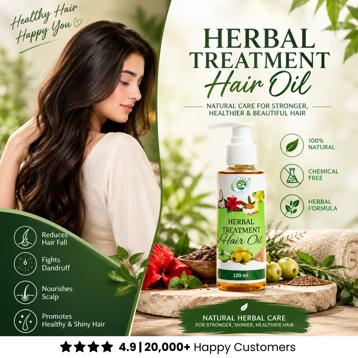 Herbal Treatment Hair Oil