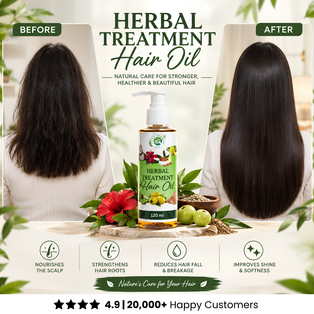 Herbal Treatment Hair Oil