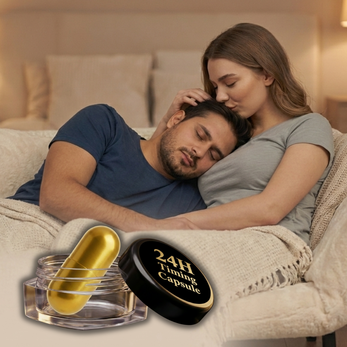 24H Timing Capsule For Men Power