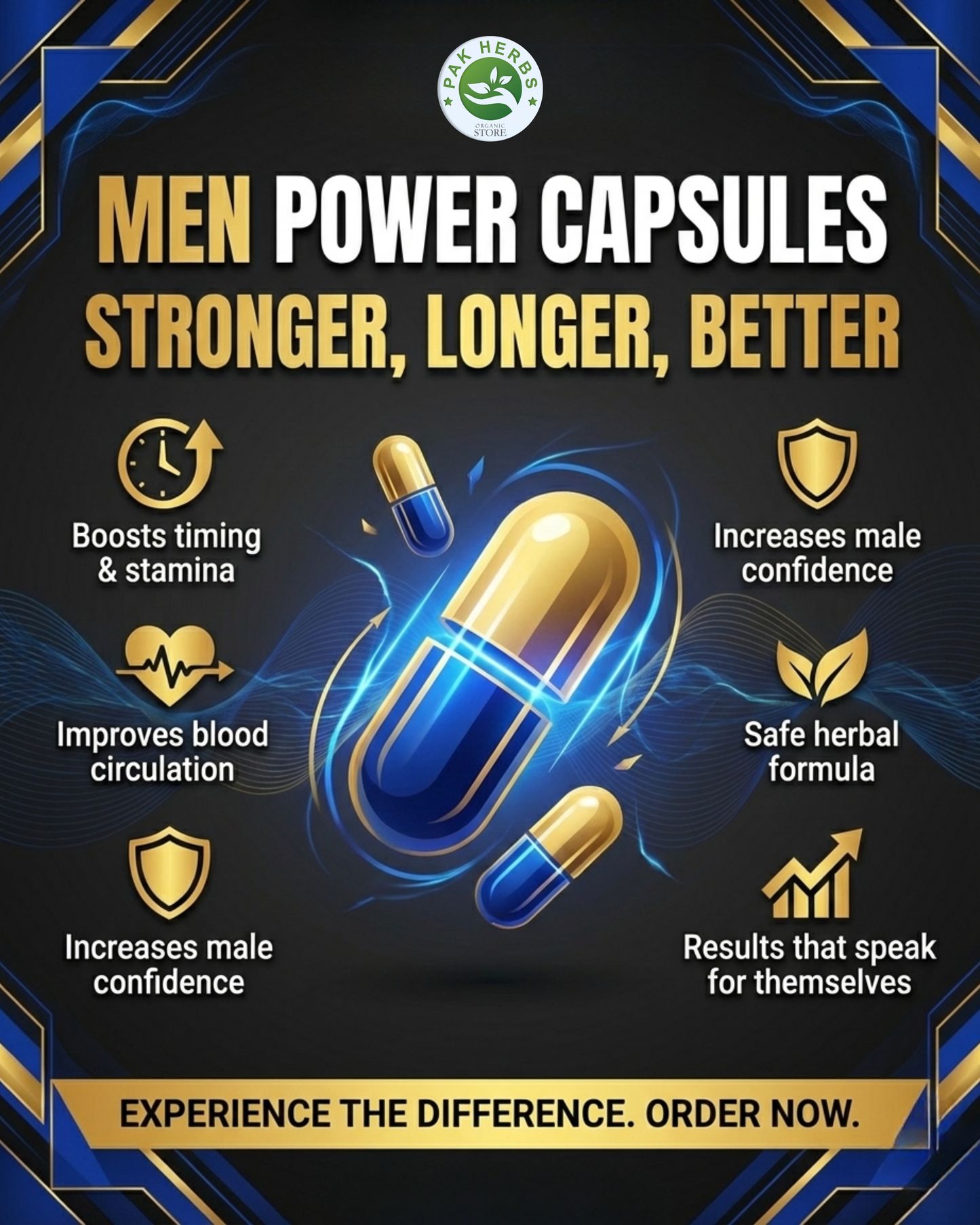 24H Timing Capsule For Men Power