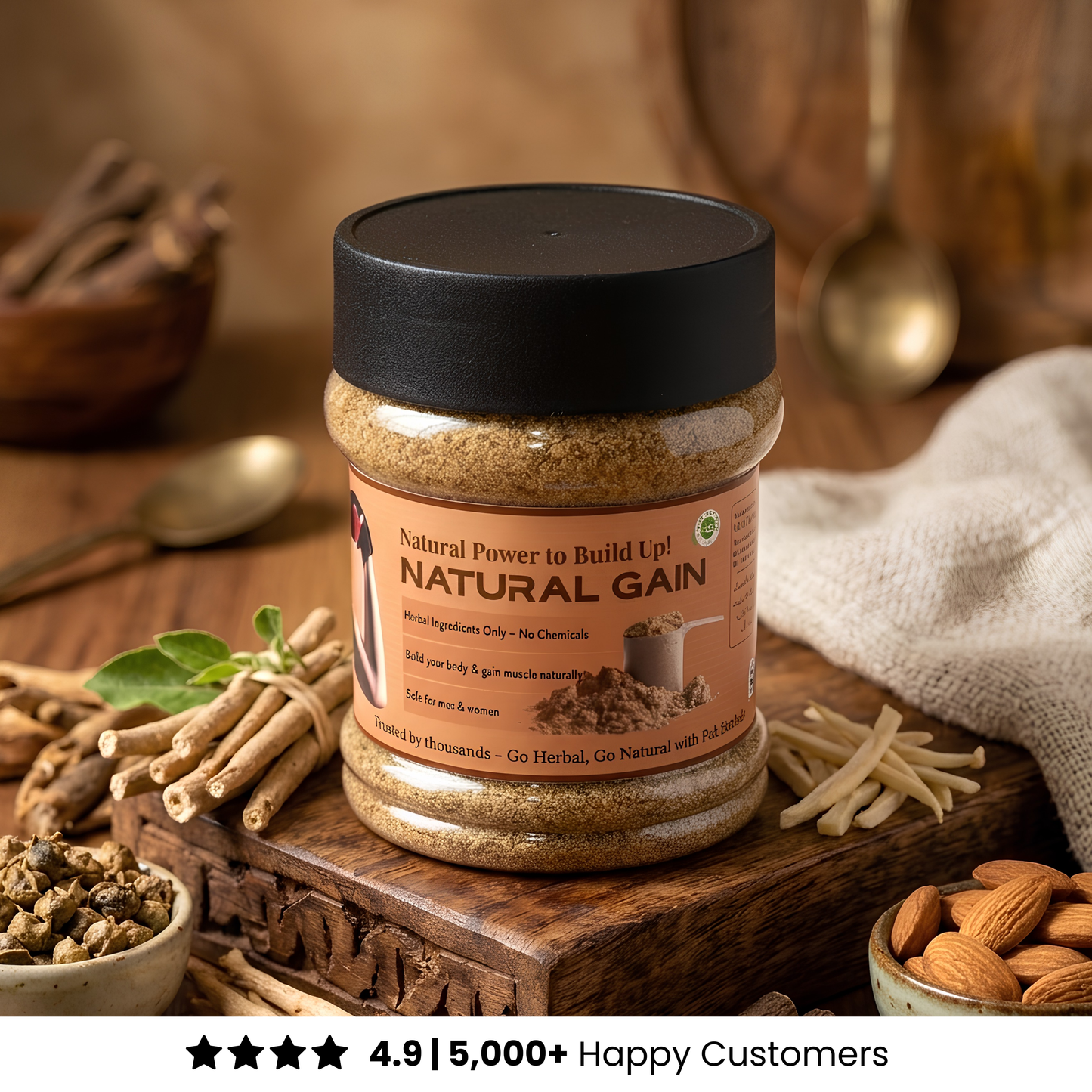 Natural Gain for Healthy Weight Gain